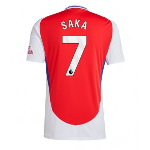 Arsenal Bukayo Saka #7 Domaci Dres 2024-25 Kratak Rukavima